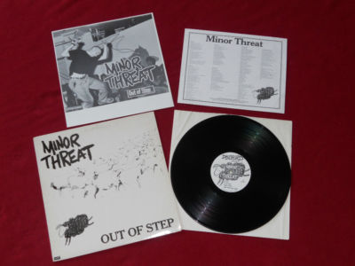 popsike.com - Minor Threat - Out of Step LP (1st press, black back