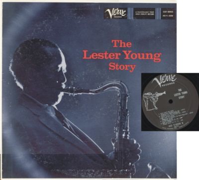 popsike.com - RAR - JAZZ-LP The Lester Young Story - VERVE Records