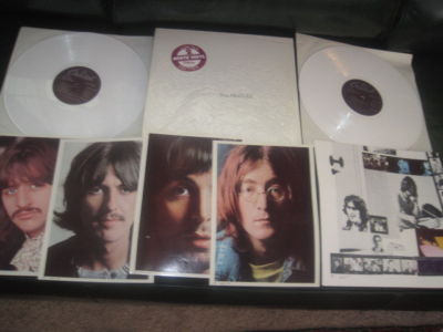 popsike.com - Beatles 1978 Beatles White Album on White Vinyl ...