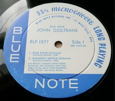 popsike.com - JOHN COLTRANE Blue Train ORIGINAL 1957 BLUE NOTE (BLP ...