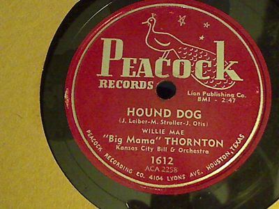 popsike.com - Big mama Thornton Hound Dog Peacock 1612 doo-wop