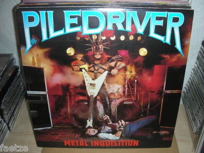 popsike.com - PILEDRIVER Metal inquisition LP 1984 CANADIAN HEAVY ...