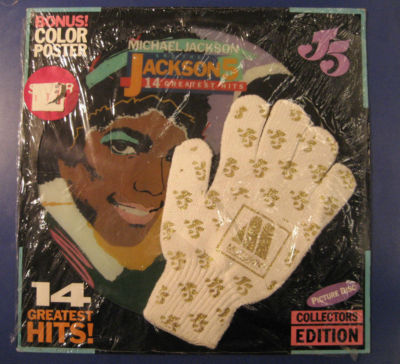 MICHAEL JACKSON 5 Greatest Hits Vinyl Picture Disc LP New POSTER