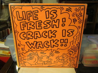 popsike.com - KEITH HARING art cover BIPO Life Is Fresh