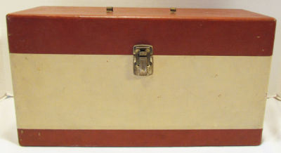 popsike.com - 45 RPM RECORD DOUBLE WIDE ROW CARRYING CASE 1950's