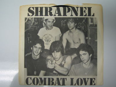 Shrapnel Combat Love 7s KBD Punk Ramones うファッション - xl