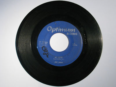 Popsike.com - Mega-Rare Northern Soul R & B 45 JOE JAMA MY LIFE OPTIMUM ...