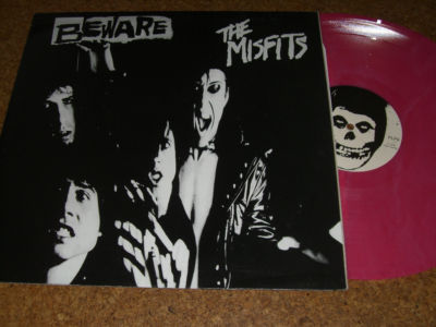 popsike.com - MISFITS - Beware LP (Bootleg EP, Pink Marbled Vinyl