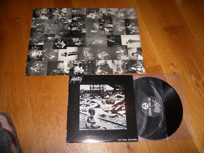 popsike.com - Asbestos The final solution Lp rare punk crust Japan