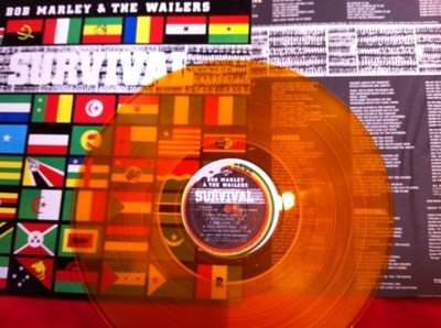 popsike.com - Bob Marley + Wailers: Survival (yellow vinyl Jamaica