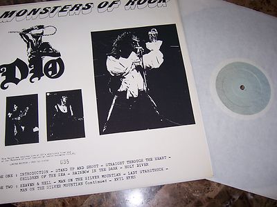 popsike.com - Dio 1983 Monsters Of Rock 1st show ever at Donington