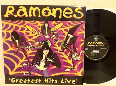 popsike.com - Ramones - Greatest Hits Live LP - Radioactive - RARD