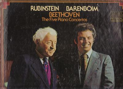 popsike.com - BEETHOVEN the 5 Piano Concertos / RUBINSTEIN 5LPs