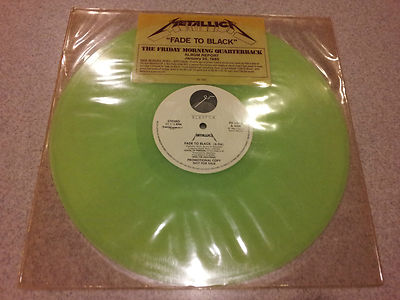 popsike.com - Metallica Promo Fade To Black Glow in the dark vinyl