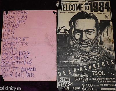 Latest T.S.O.L. Setlists