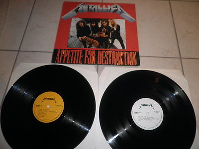 popsike.com - METALLICA - APPETITE FOR DESTRUCTION LP VINYL