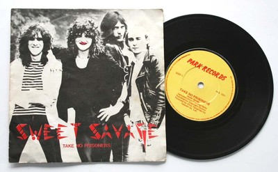 popsike.com - SWEET SAVAGE NWOBHM IRISH METAL take no prisoners 45