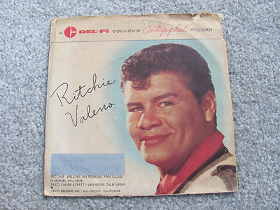 popsike.com - SOUVENIR AUTOGRAPHED RITCHIE VALENS 4 SONG EP