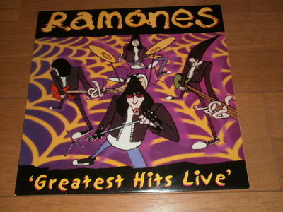  - RAMONES Greatest Hits Live LP vinyl - auction details