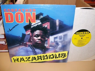 popsike.com - Godfather Don - Hazardous LP RARE Rap 1991 Cenobites