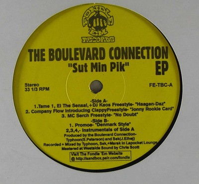 popsike.com - BOULEVARD CONNECTION Sut Min Pik EP on Fondle 'Em