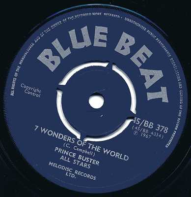 popsike.com - PRINCE BUSTER ALL STARS - 7 WONDERS OF THE WORLD