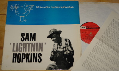 popsike.com - SAM LIGHTNIN HOPKINS ROOSTER CROWED ENGLAND BLUES LP