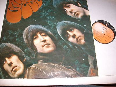 popsike.com - BEATLES RUBBER SOUL LP NEW ZEALAND NZ ORANGE APPLE