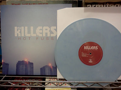 popsike.com - THE KILLERS HOT FUSS LIGHT BLUE VINYL LP RED LABEL