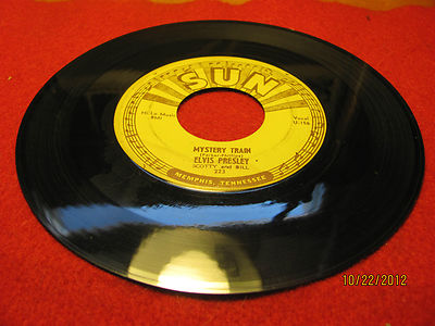 popsike.com - ELVIS PRESLEY Original SUN # 223 MYSTERY TRAIN 45