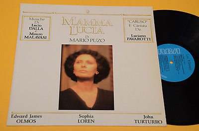 popsike LUCIO DALLA LP MAMMA LUCIA PAVAROTTI CANTA CARUSO