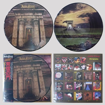 Popsike Com Judas Priest Sin After Sin Japan Picture Disc Vinyl Lp W Discography Insert Auction Details
