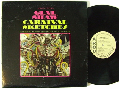 popsike.com - GENE SHAW Carnival Sketches LP on Argo 743 Mono DJ