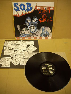 popsike.com - S.O.B. / DON'T BE SWINDLE Japan LP selfish sabotage