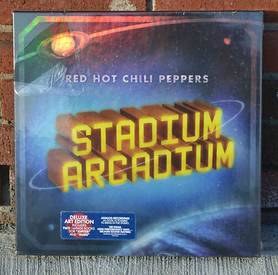  Red Hot Chili Peppers - Stadium Arcadium 180 Gram Sealed Vinyl  4LP + (2) books - auction details