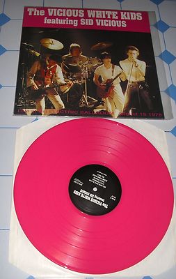 popsike.com - SID VICIOUS & THE VICIOUS WHITE KIDS RARE LP PINK