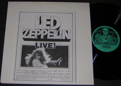popsike.com - Led Zeppelin Live LP Instant Analysis BBR 020