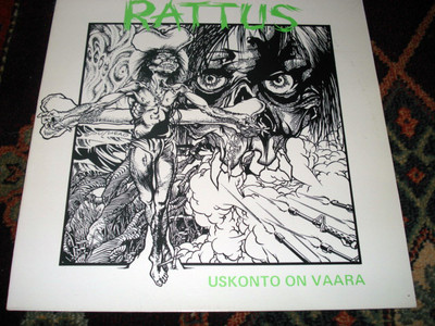 popsike.com - RATTUS:Uskonto On Vaara FINNISH HC/PUNK Orig LP