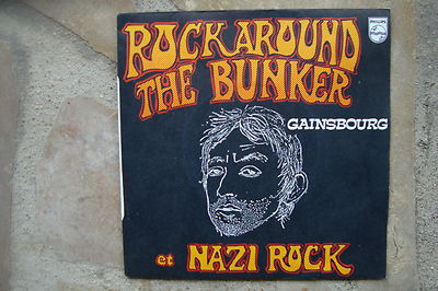 popsike.com - SP POCHETTE RARE SERGE GAINSBOURG - NAZI ROCK - ROCK