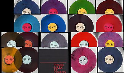 popsike.com - Beatles, TMOQ Collection 17 different color LP box