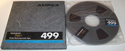  NEW 1/4 Ampex 499 Grand Master Gold Studio
