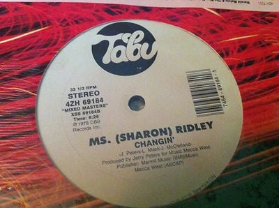 sharon ridley changin 安い レコード