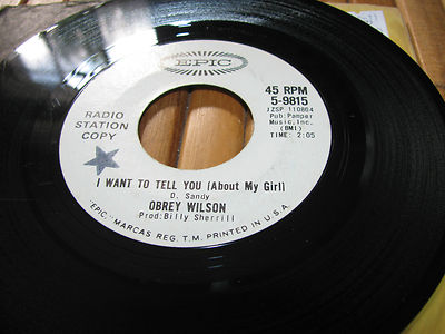 popsike NORTHERN SOUL OBREY WILSON I WANT TO TELL YOU