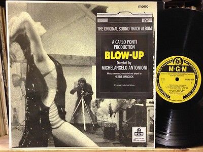 させていた】 BLOW-UP サントラ HERBIE HANCOCK LP レコード 美品