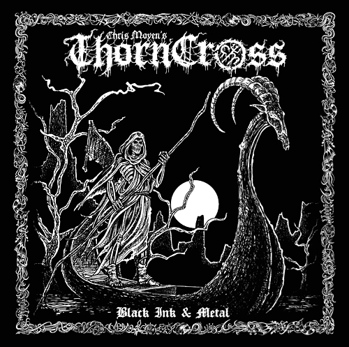 CHRIS MOYEN 画集 ThronCross Black Ink & Metal ブラックメタル