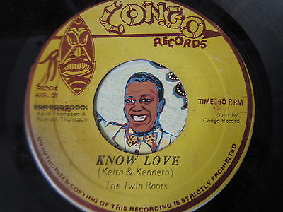 popsike.com - Twin Roots-Keith & Kenneth Thompson-Know Love-Congo