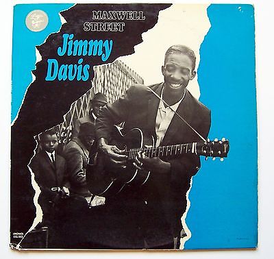 popsike.com - JIMMY DAVIS - MAXWELL STREET RARE CHICAGO BLUES EKL