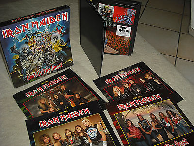 popsike.com - Iron Maiden - Best of the beast 4 LP Box Vinyl 1000 