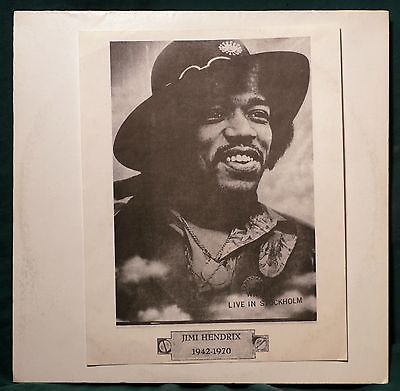 Popsike.com - Jimi Hendrix "Live In Stockholm" Bootleg LP 1967 And '69 ...