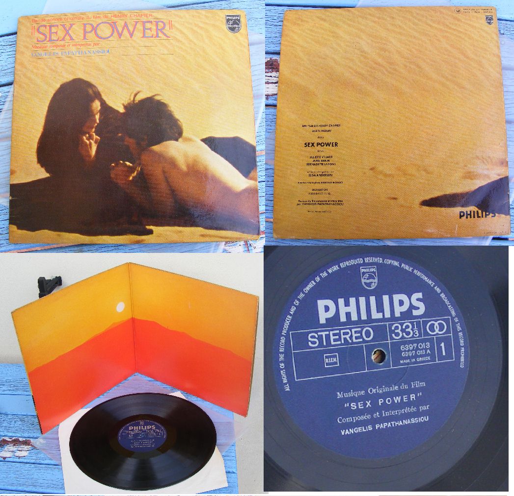 popsike.com - VANGELIS-SEX POWER OST 1970 GREEK 1st PRESS SOUNDTRACK LP EX  - auction details